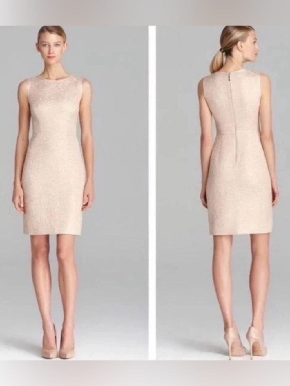 KATE SPADE
All That Glitters Sleeveless Della Sheath Dress Blush-pit-pit 17